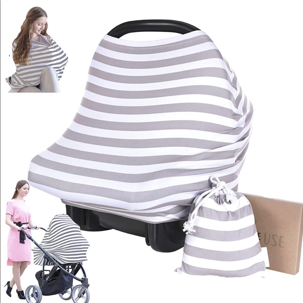 KeaBabies Breastfeeding and Car Seat Cover